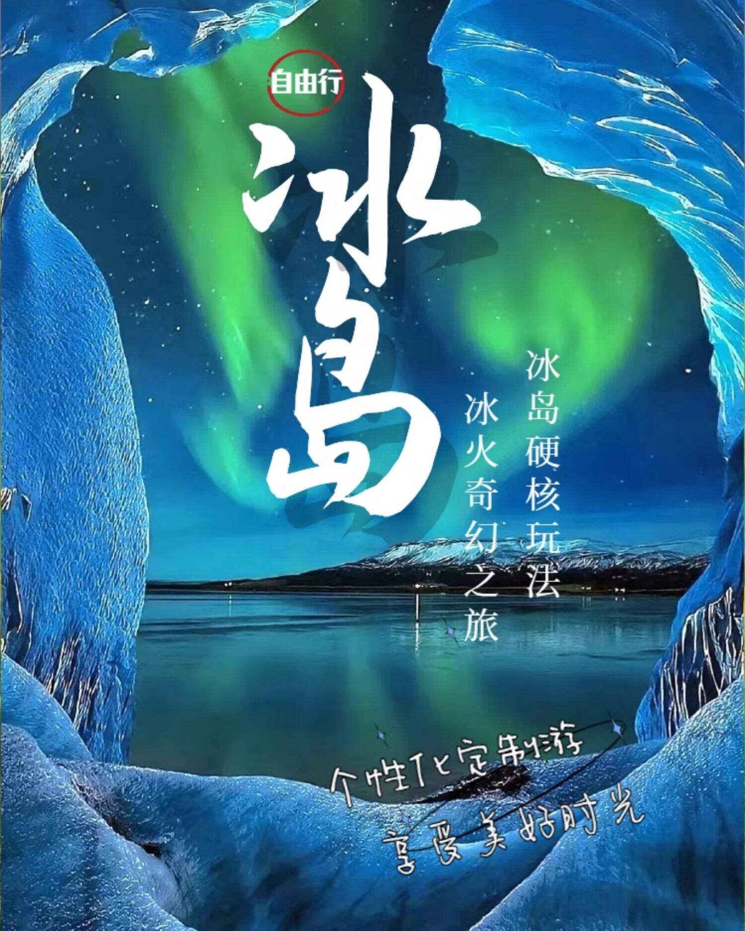 定制旅行 冰岛自由行北欧极光冰川环岛包车自驾游5-15天蜜月之旅 行程图 1