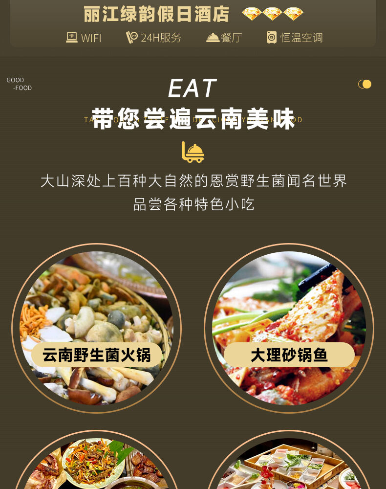 【含机票+豪华酒店】云南旅游6天5晚昆明大理丽江6日游精品旅行团 行程图 11