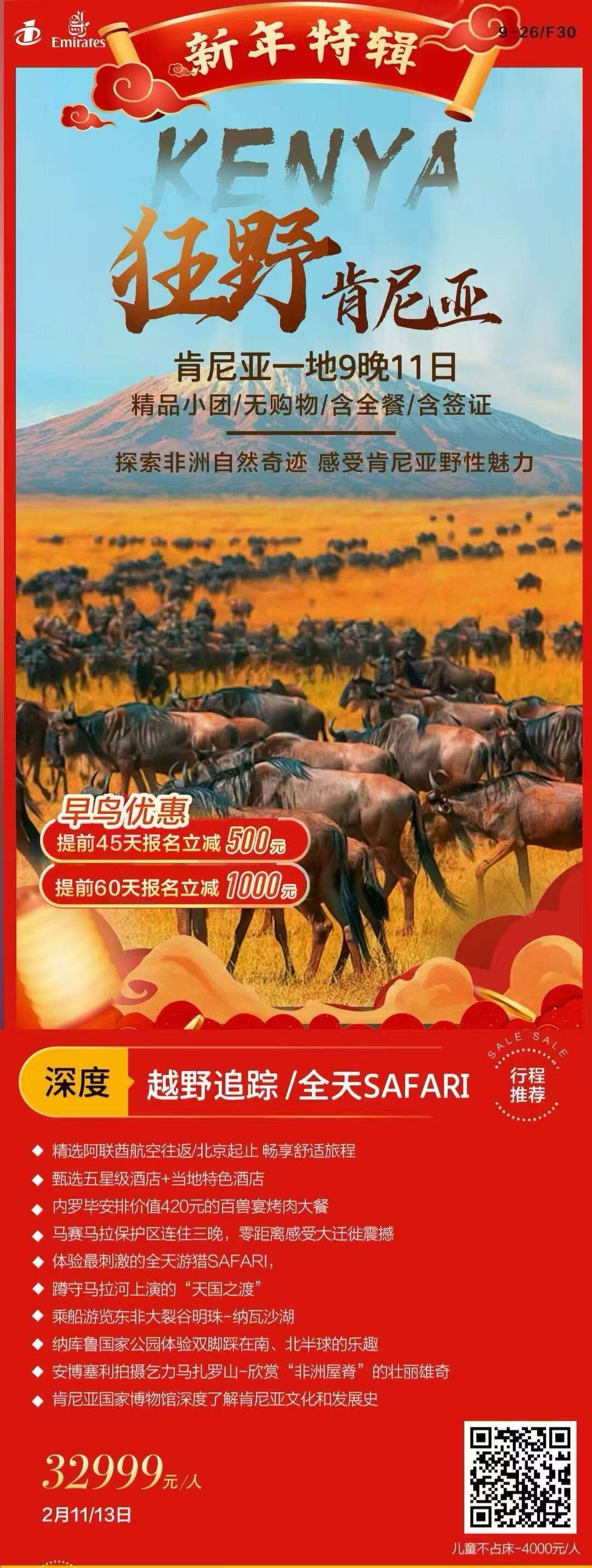 肯尼亚一地9晚11日 行程图 2