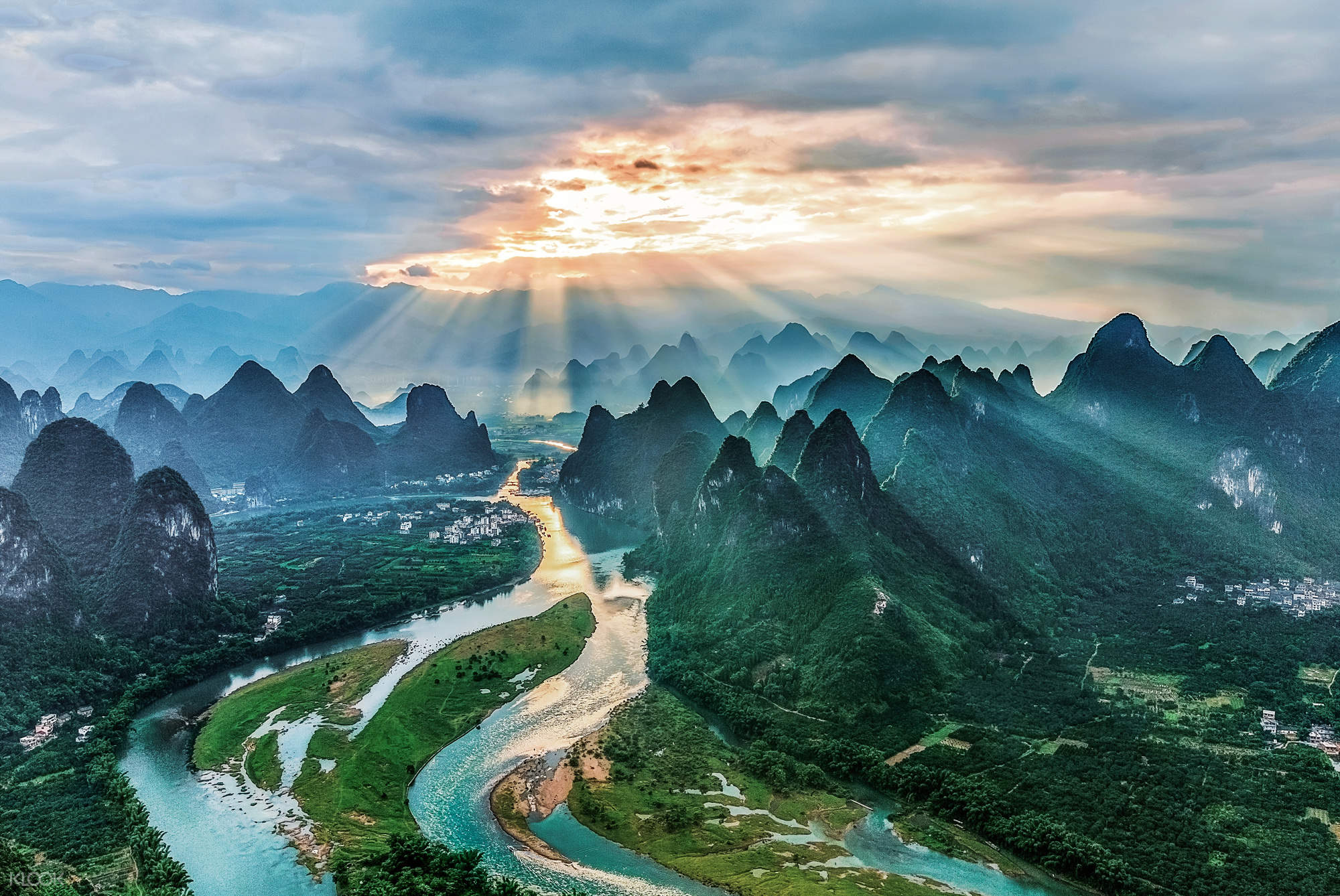 ❣️桂林出发漓江4星豪华游船 阳朔西街 私人导览1日游 行程图 2