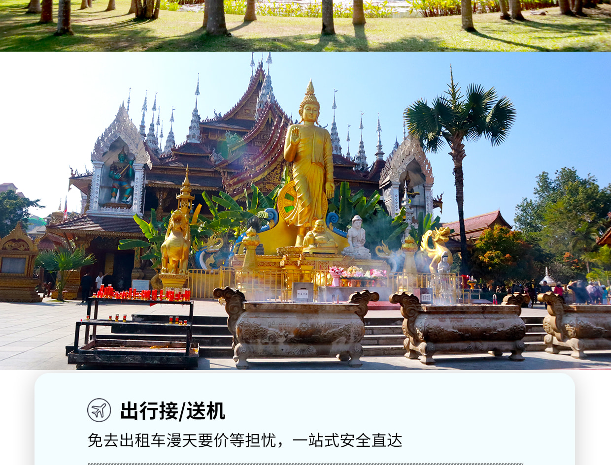 ❣️【放虎归山】云南西双版纳普洱6天5晚亲子游私家团(普洱森林公园+夜游植物园+小熊猫互动+告庄旅拍) 行程图 5