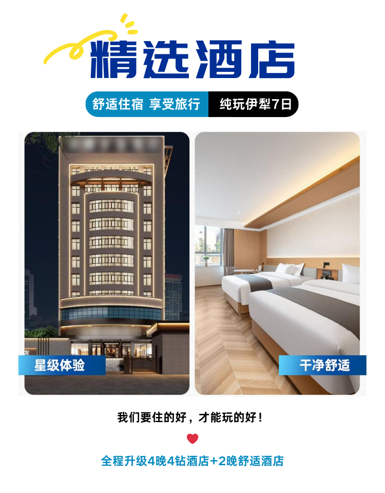 含机票 6人纯玩团新疆旅游伊犁杏花沟赛里木湖那拉提库尔德宁7日 行程图 12
