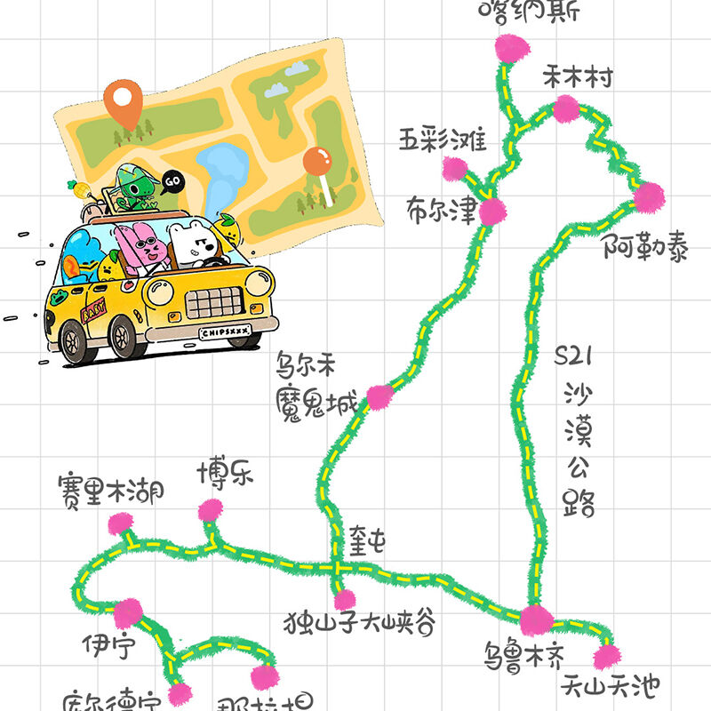 【春促预售】新疆旅游北疆伊犁环线喀纳斯禾木赛湖8日跟团游2-6人 图 3
