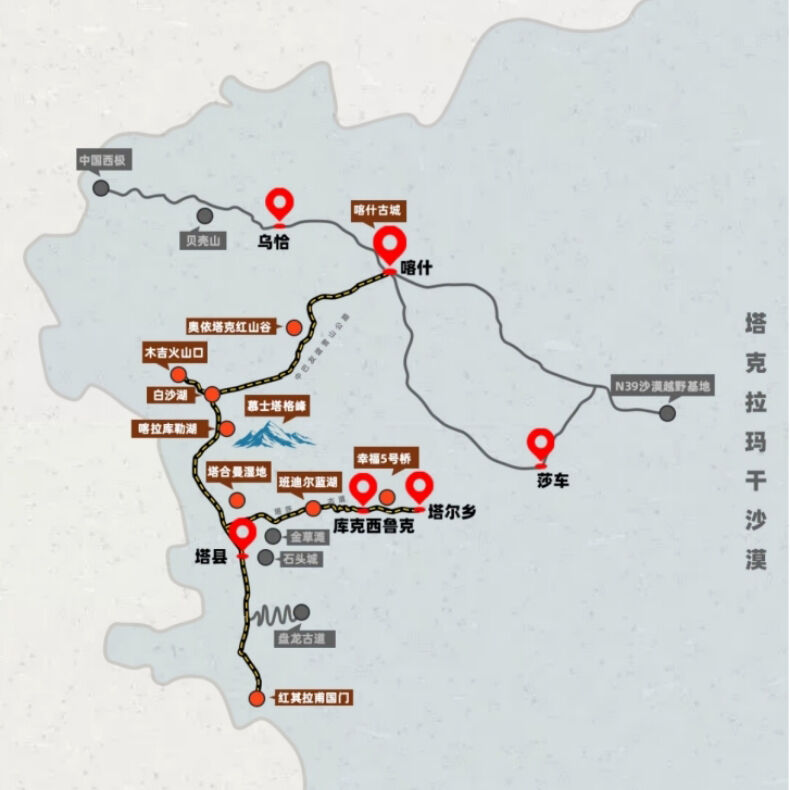【四钻+塔式下午茶】新疆旅游南疆喀什塔县杏花3日游6人纯玩小团 图 3