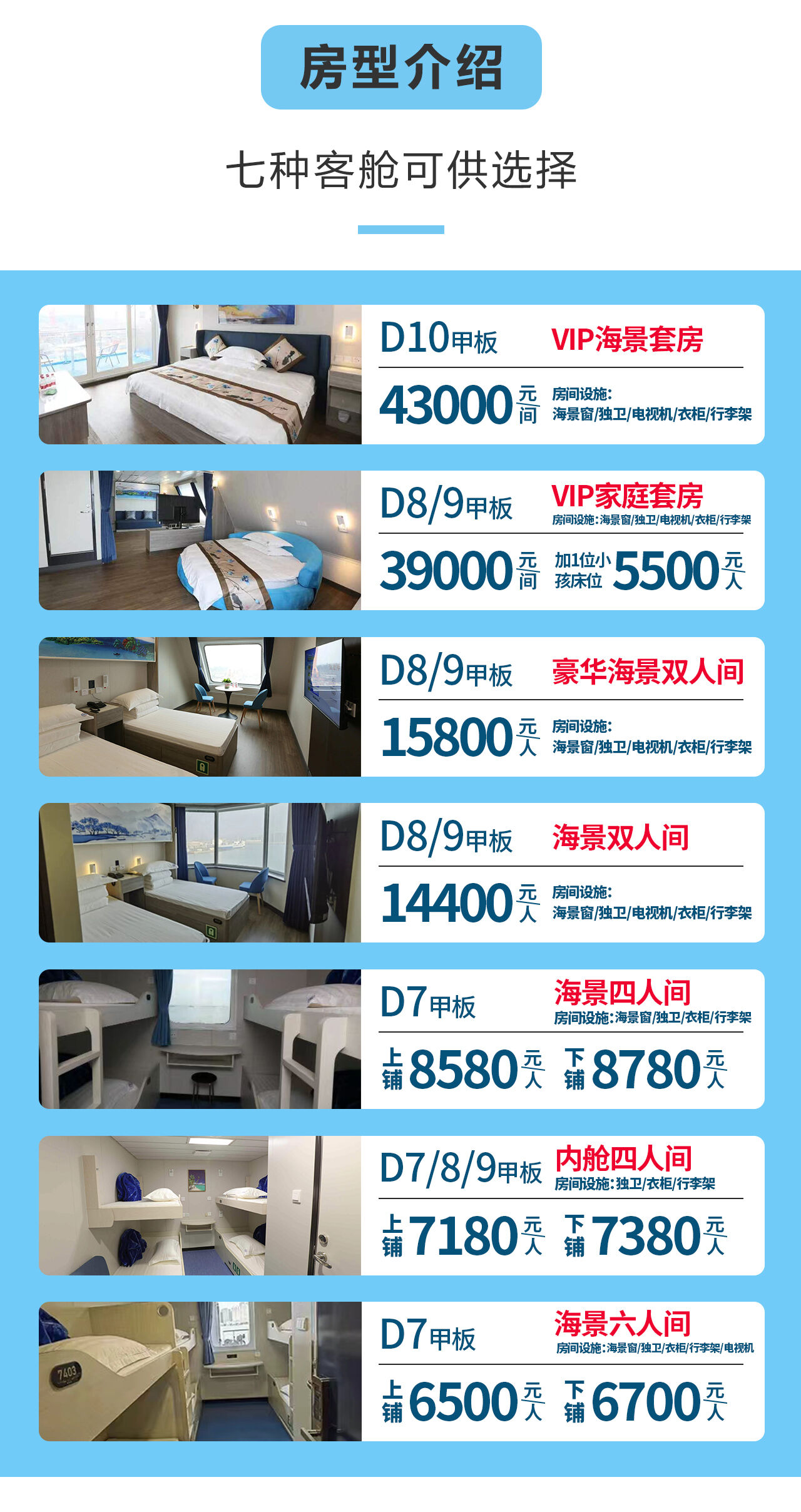 西沙群岛邮轮旅游4天3晚祥龙岛号全富银屿岛三沙游轮 行程图 3