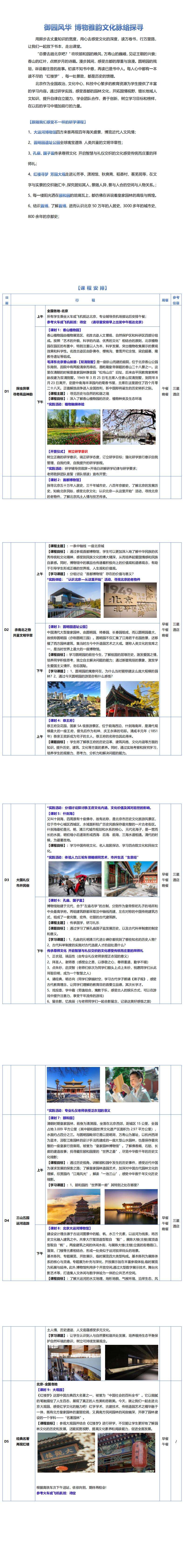 北京御园寻踪之旅 行程图 3