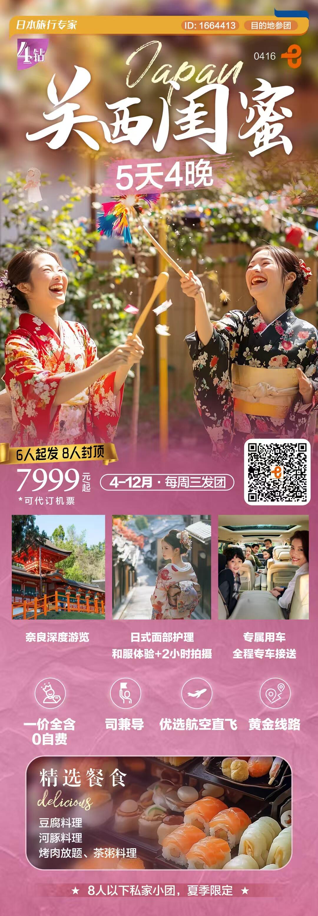 关西闺蜜5天4晚 行程图 2