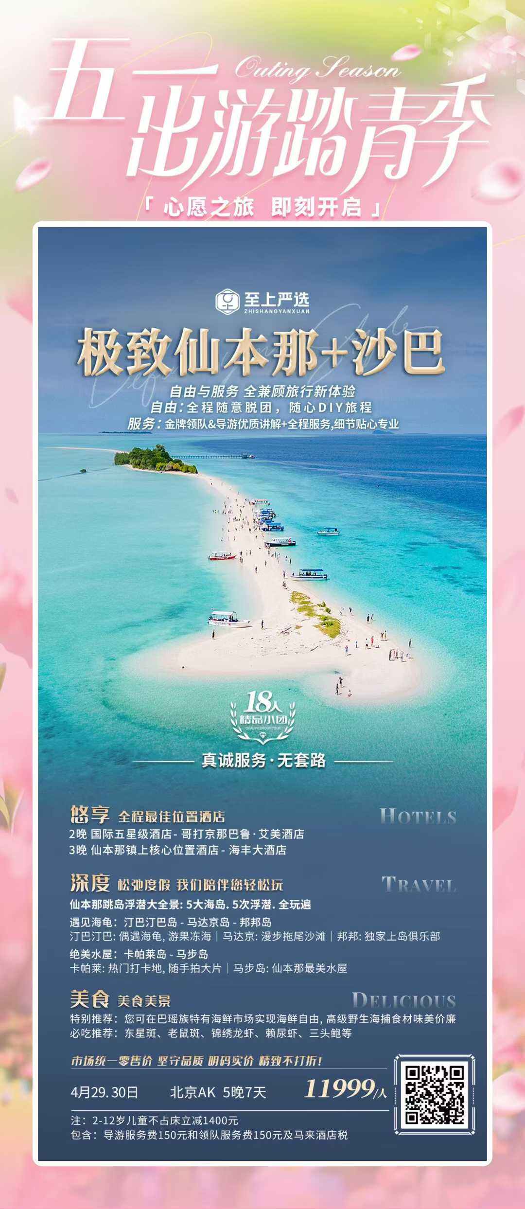 极致仙本那+沙巴 行程图 2