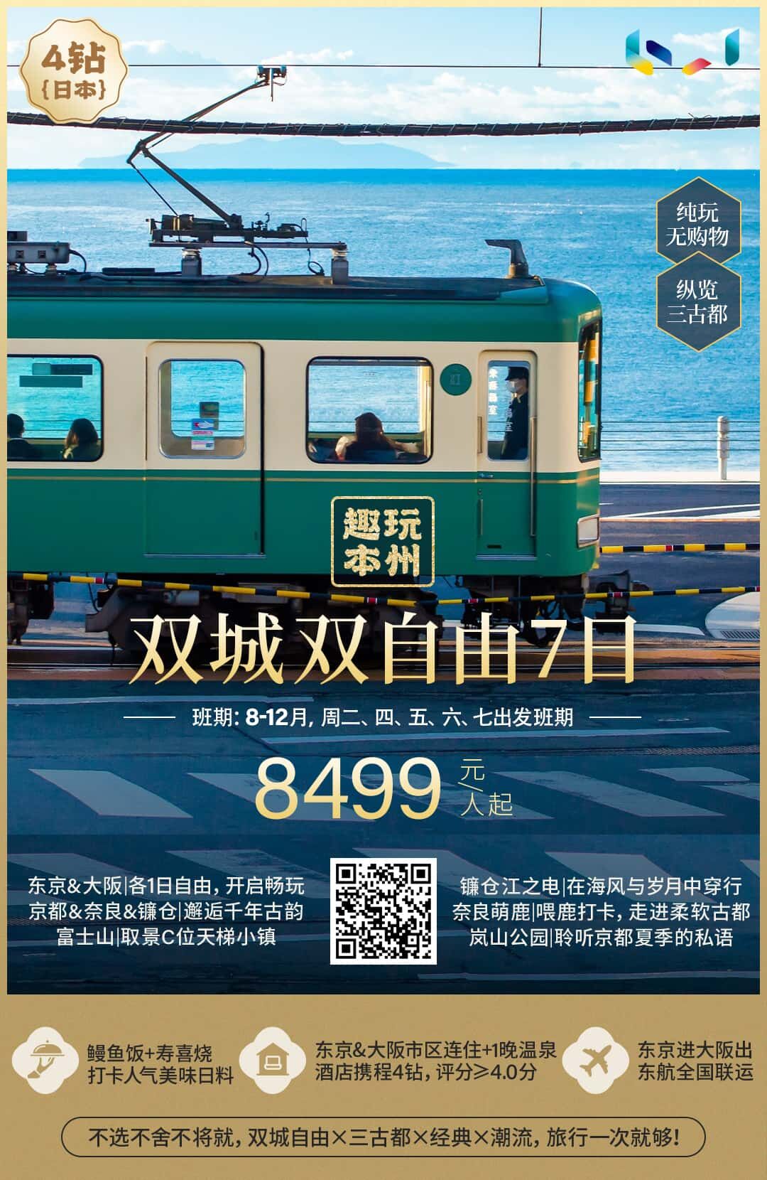 双城双自由7日 行程图 2