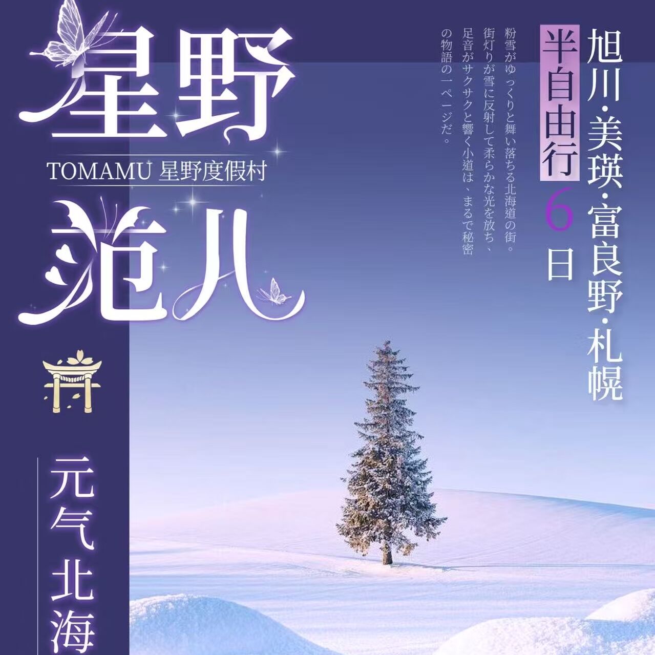 元气北海道六日