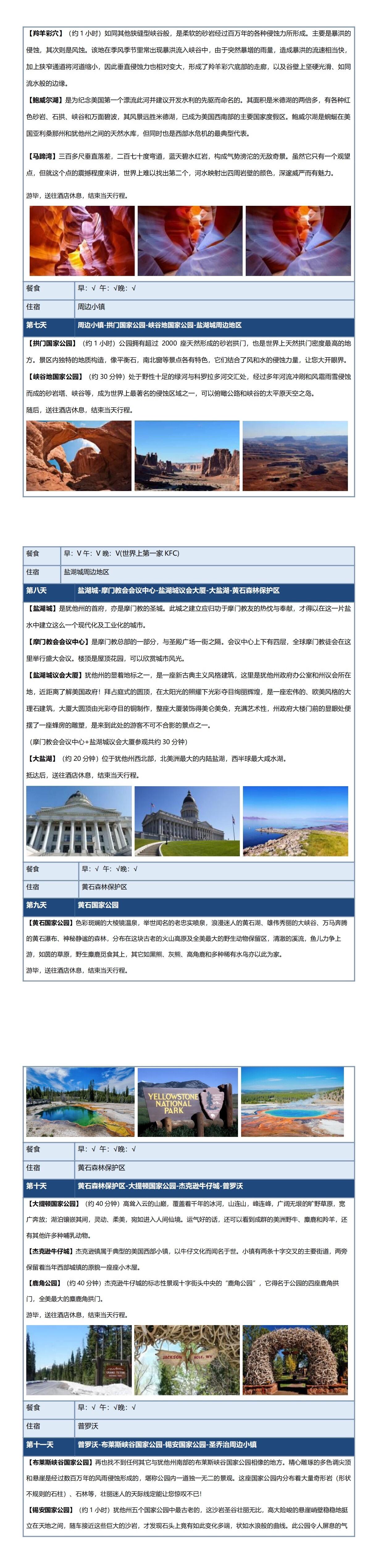 美西深度 荒野苍穹 地质史诗 行程图 7