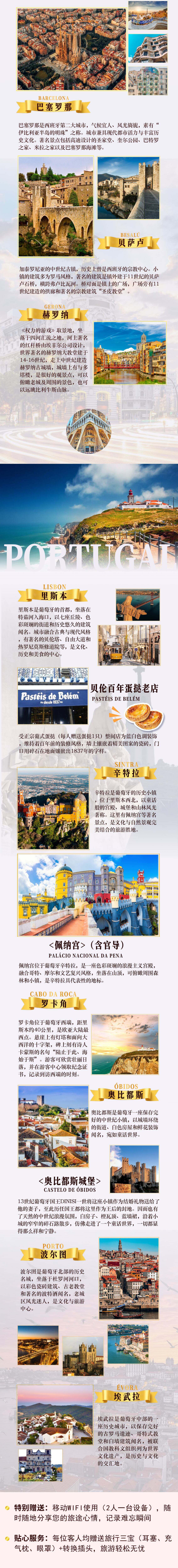 高端西班牙+葡萄牙12晚15天 行程图 6
