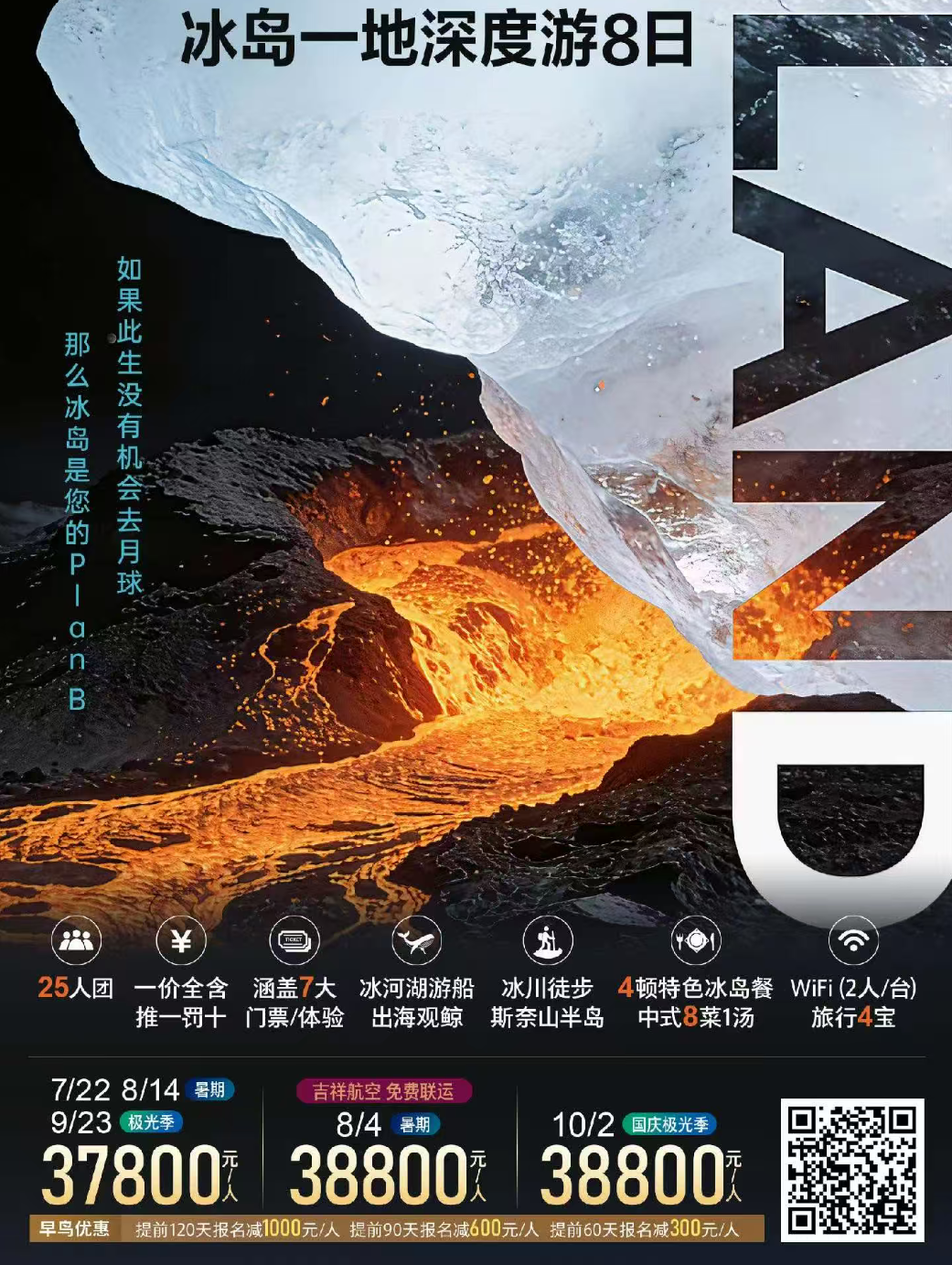 火与冰奇遇记 冰岛一地深度游8日 行程图 2