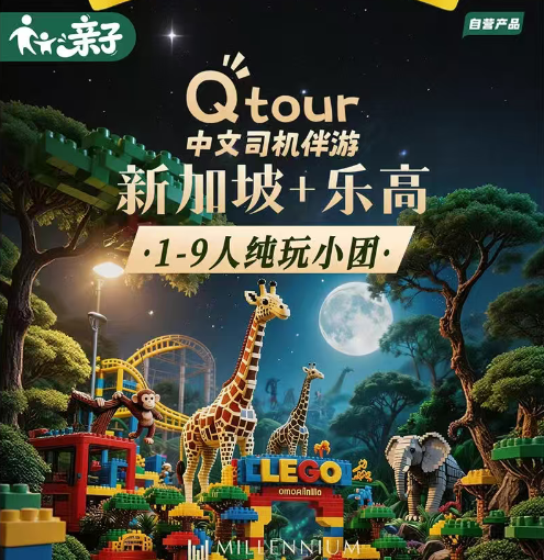 新加坡+乐高 5晚6/7天（全程国际连锁五星酒店 2晚乐高乐园酒店 3晚新加坡乌节大酒店 2人报名立减2000元 9人小团 品质游玩 客服管家）