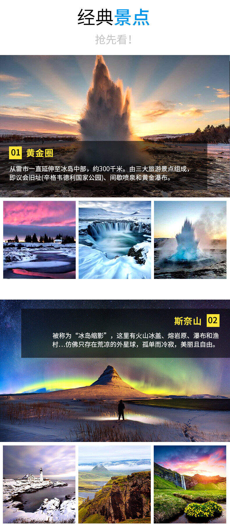 冰岛旅游环岛1号公路深度8日游黄金圈黑沙滩冰河湖蓝冰洞观鲸冰川 行程图 5