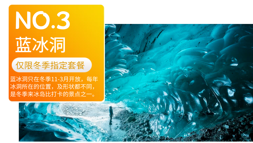 冰岛旅游环岛6日游狂野1号公路瀑布温泉冰河湖观鲸黑沙滩冰川徒步 行程图 5