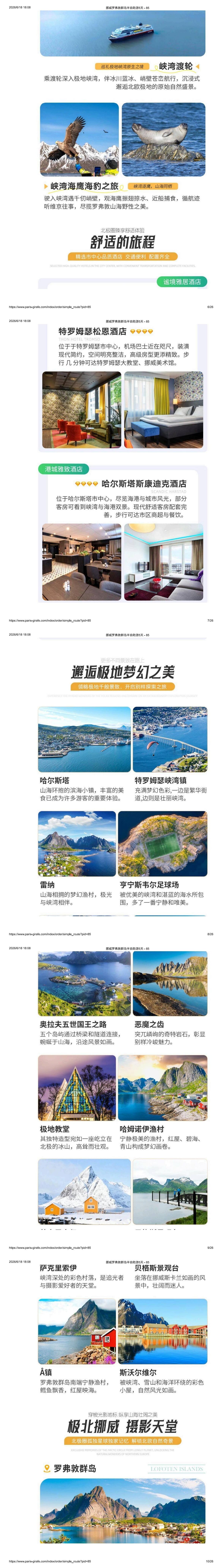 挪威 罗弗敦5日 行程图 4