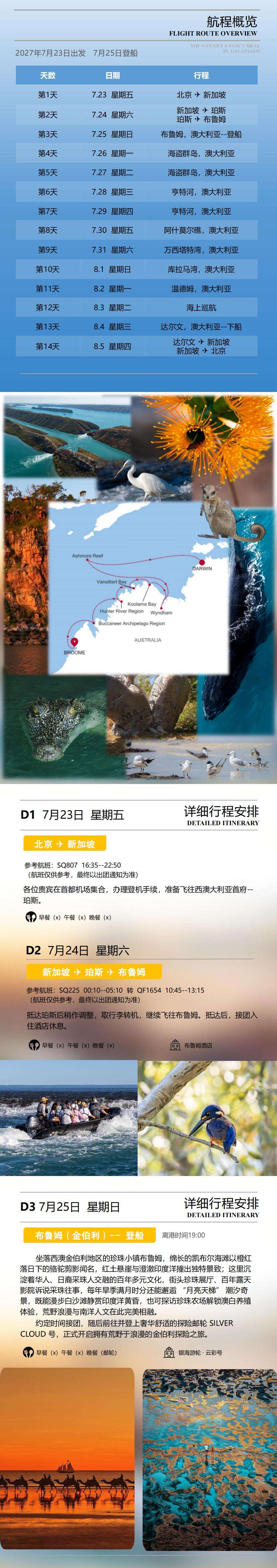 地球最后的荒野 西澳 金伯利14天 行程图 6